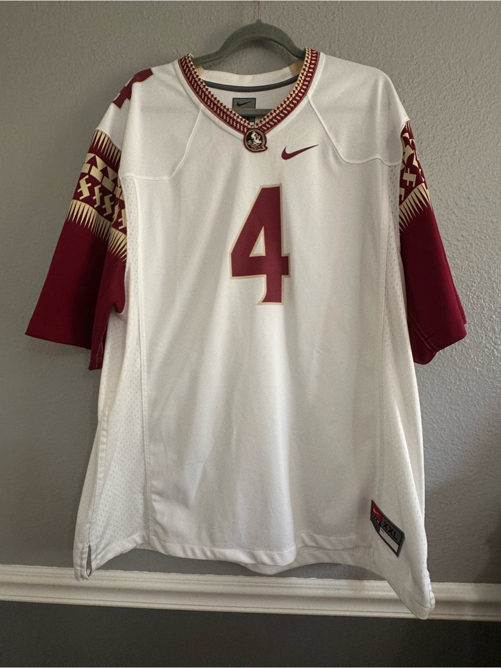 Vintage Florida State Seminoles Nike #4 Football Jersey size XXL